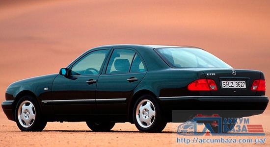 Подбор аккумулятора на Mercedes-Benz E-Class W210 (Мерседес)