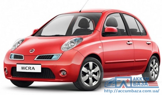Подбор аккумулятора на Nissan Micra (Ниссан Микра)