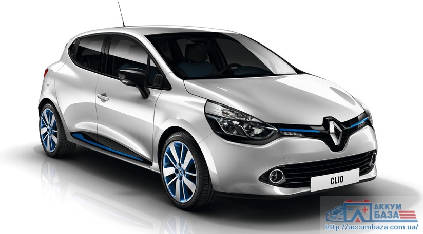 Подбор аккумулятора на Renault Clio (Рено Клио)