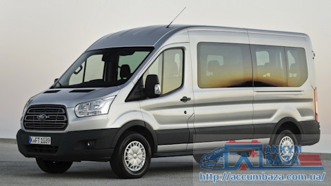 Подбор аккумулятора на Ford Transit (Форд Транзит)