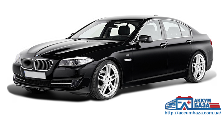 Подбор аккумулятора на BMW F10, F11 (БМВ Ф10, Ф11)