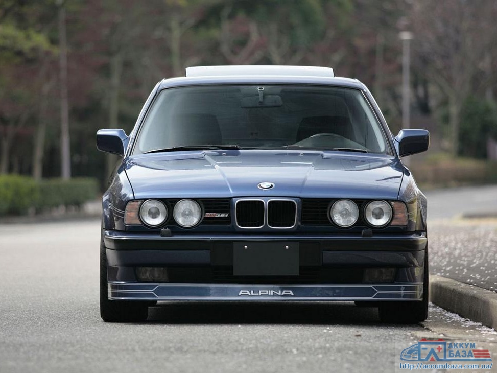 Подбор аккумулятора на BMW E34 ( БМВ Е34 )