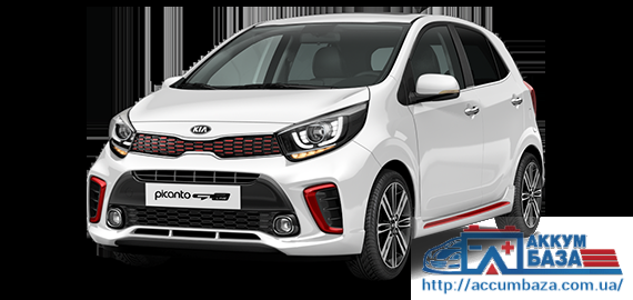 Подбор аккумулятора на Kia Picanto (Киа Пиканто)