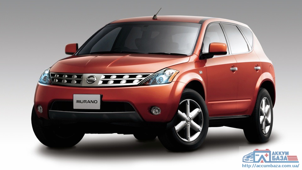 Подбор аккумулятора на Nissan Murano (Ниссан Мурано)