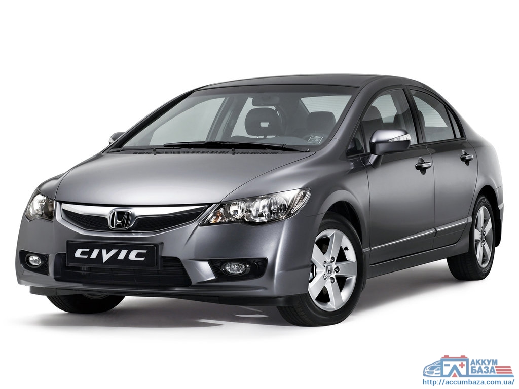 Подбор аккумулятора на Honda Civic