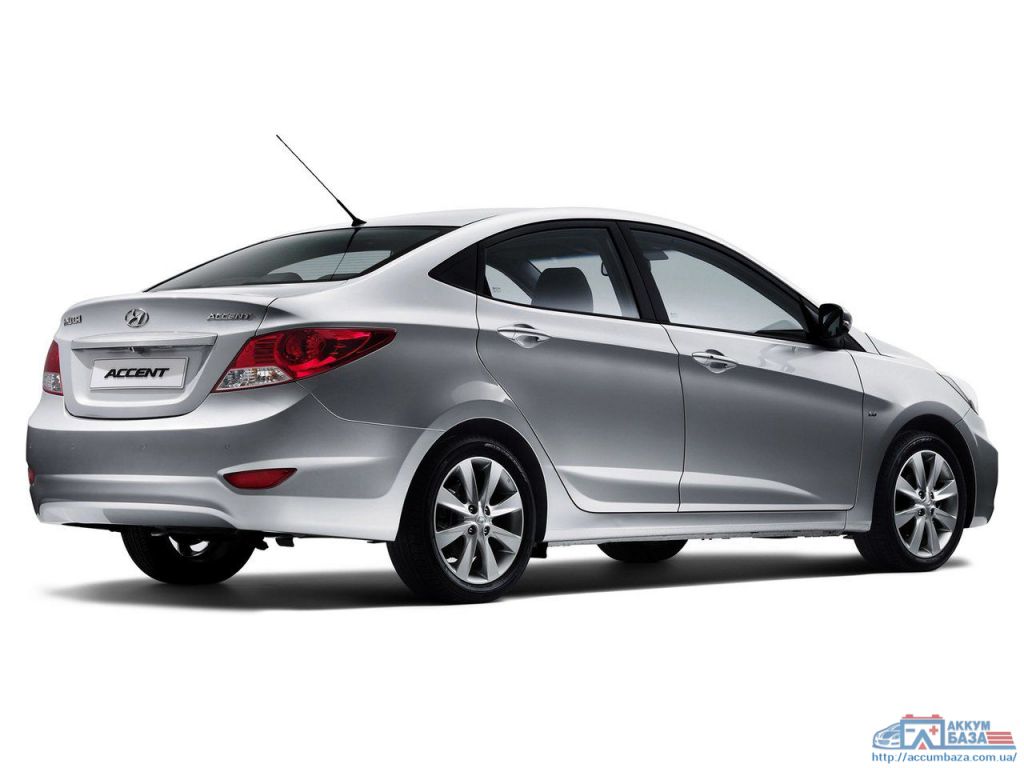 Подбор аккумулятора на Hyundai Accent (Хендай Акцент)