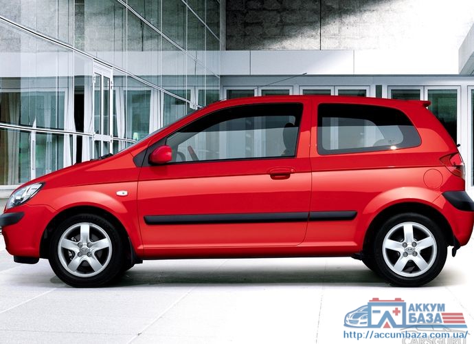 Подбор аккумулятора на Hyundai Getz (Хендай Гетц)