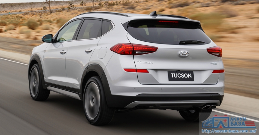 Подбор аккумулятора на Hyundai Tucson (Хендай Туссан)