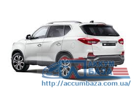 Подбор аккумулятора на SsangYong Rexton (Санг йонг Рекстон)