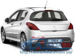 Подбор аккумулятора на Peugeot 308 (Пежо 308)