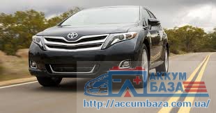 Подбор аккумулятора на Toyota Venza (Тойота Венза)