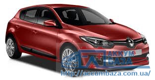 Подбор аккумулятора на Renault Megane (Рено Меган)