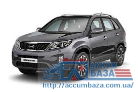 Подбор аккумулятора на Kia Sorento (Киа Соренто)