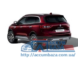 Подбор аккумулятора на Renault Koleos (Рено Колеос)