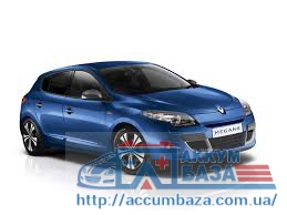 Подбор аккумулятора на Renault Megane (Рено Меган)