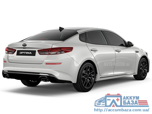 Подбор аккумулятора на Kia Optima (Киа Оптима)