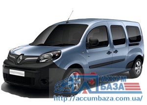 Подбор аккумулятора на Renault Kangoo (Рено Кенгу)