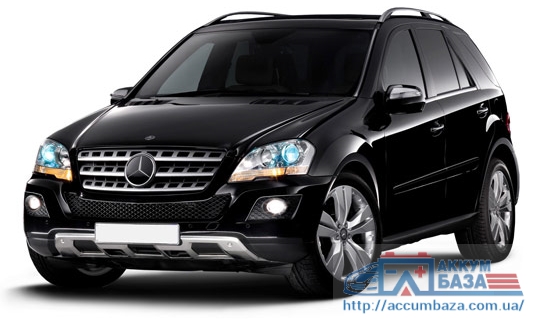 Подбор аккумулятора на Mercedes-Benz ML-class 320 W163 (Мерседес)
