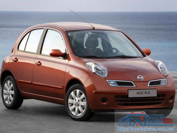 Подбор аккумулятора на Nissan Micra (Ниссан Микра)