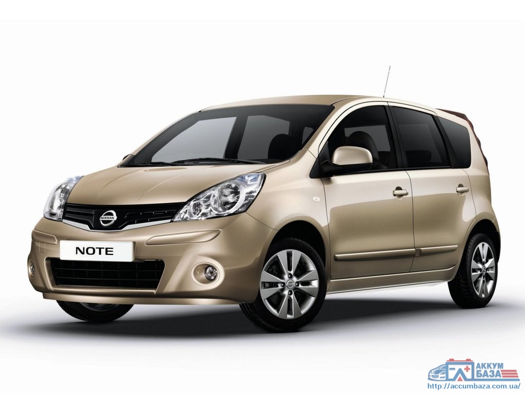 Подбор аккумулятора на Nissan Note (Ниссан Ноут)