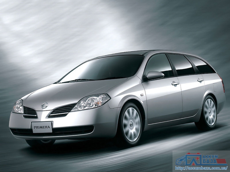 Подбор аккумулятора на Nissan Primera P10,P11,P12 (Ниссан Примера)
