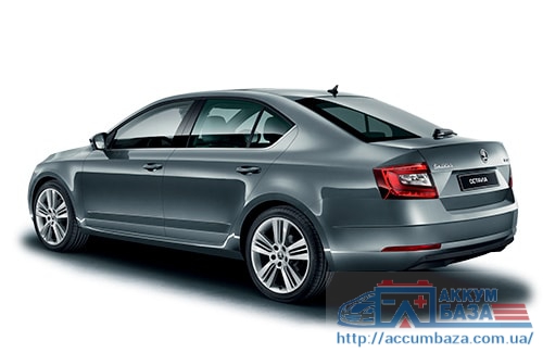 Подбор аккумулятора на Skoda Octavia 2 A5 2004-2013 (Шкода Актавиа)