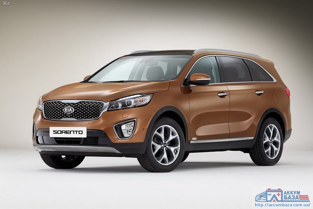Подбор аккумулятора на Kia Sorento (Киа Соренто)