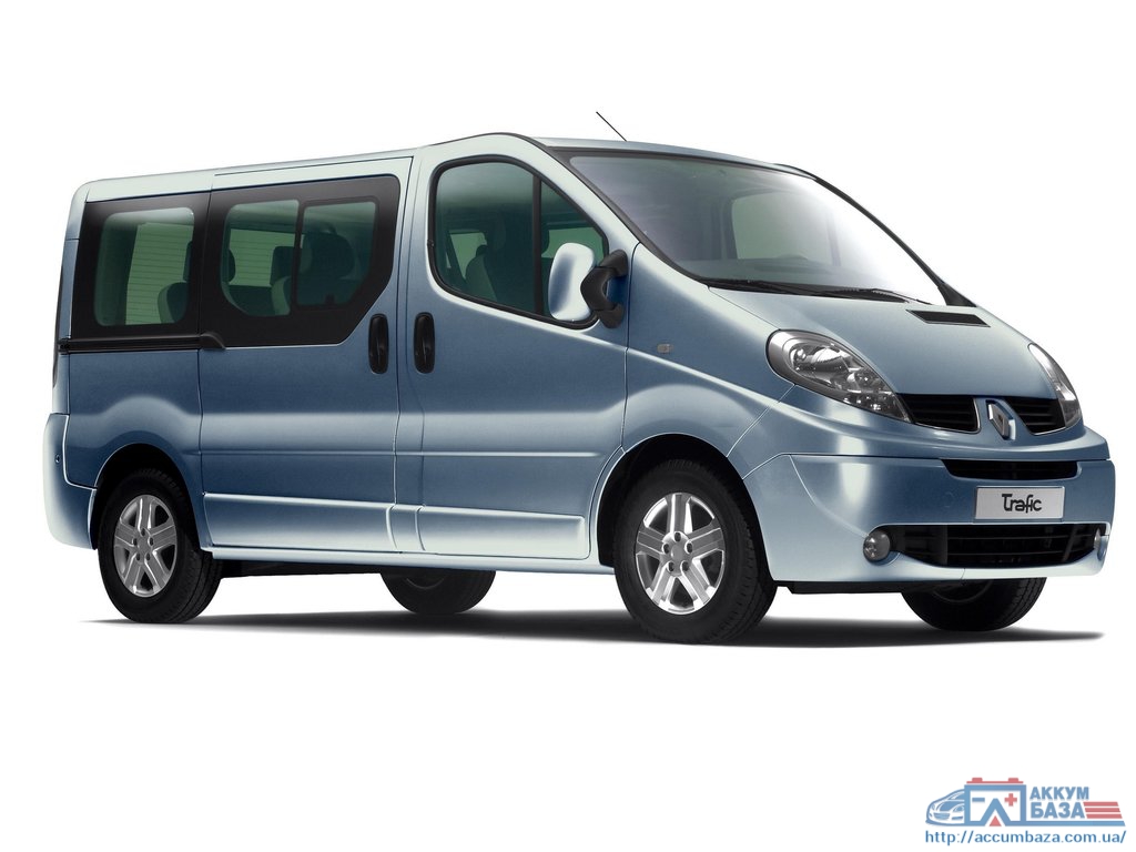 Подбор аккумулятора на Renault Trafic (Рено Трафик)