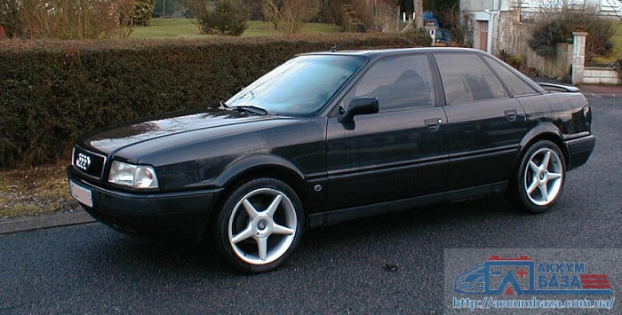 Подбор аккумулятора на Audi 80 (Ауди 80)
