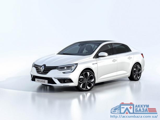 Подбор аккумулятора на Renault Megane (Рено Меган)