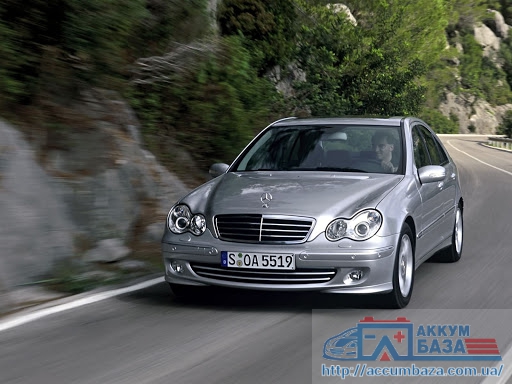 Подбор аккумулятора на Mercedes-Benz E-Class W203 (Мерседес)