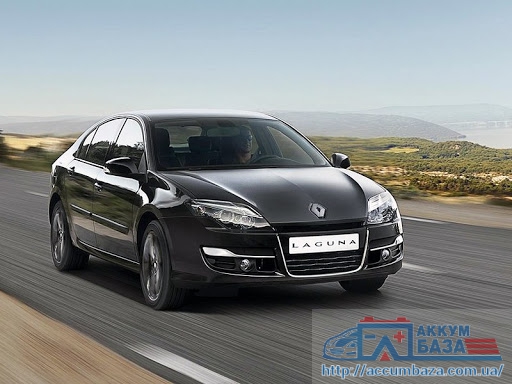 Подбор аккумулятора на Renault Laguna (Рено Лагуна)