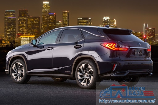 Подбор аккумулятора на LEXUS RX450H (ЛЕКСУС РХ450Ш)