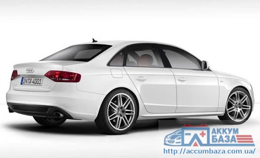 Подбор аккумулятора на Audi A4 (Ауди А4)