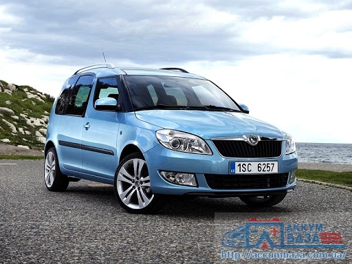 Подбор аккумулятора на Skoda Roomster (Шкода Румстер)