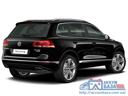 Подбор аккумулятора на Volkswagen Touareg I, II (Фольксваген Туарег)