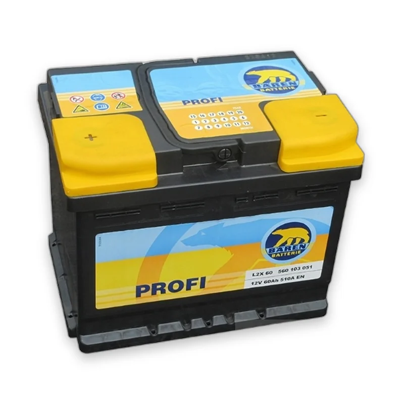 Аккумулятор BAREN 6СТ-60 (1) 510A PROFI