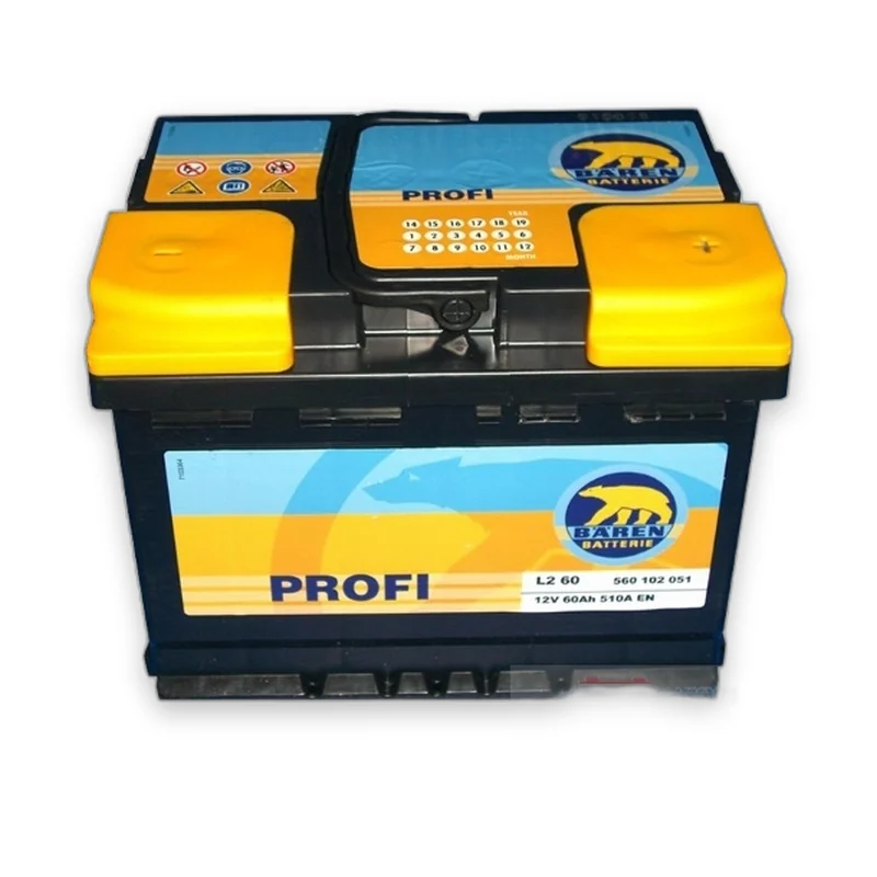 Аккумулятор BAREN 6СТ-60 (0) 510A PROFI