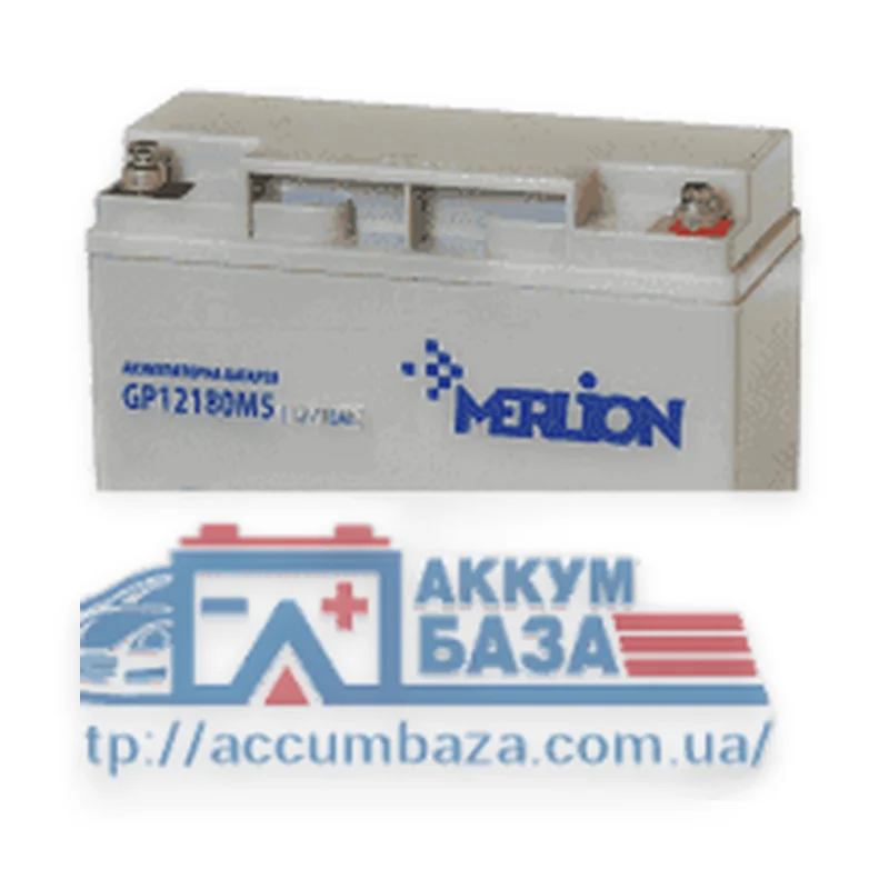 Акумулятор MERLION 12-18 Ah AGM