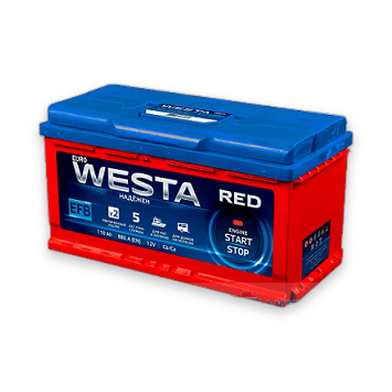 Акумулятор WESTA 6СТ-110 (0) 920A Start-stop EFB