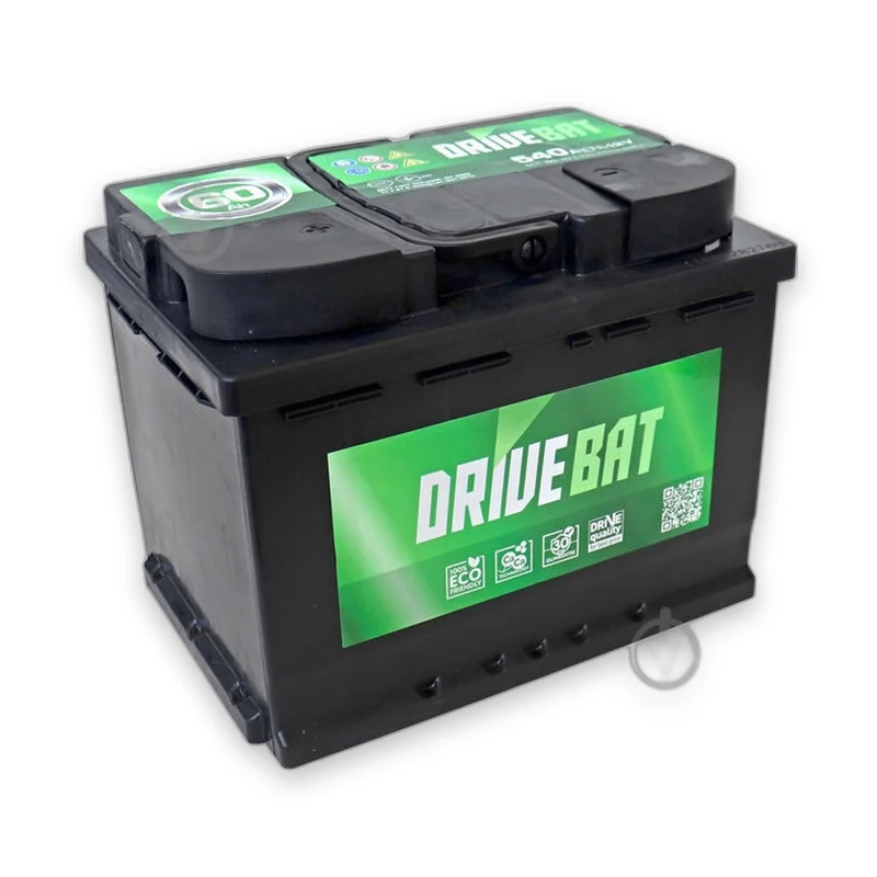 Акумулятор DRIVEBAT 6СТ-60 (0) 540A