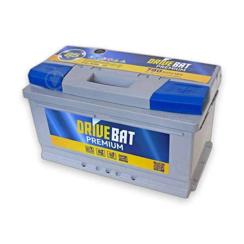Акумулятор DRIVEBAT 6СТ-85 (0) 780A Premium (h=175)