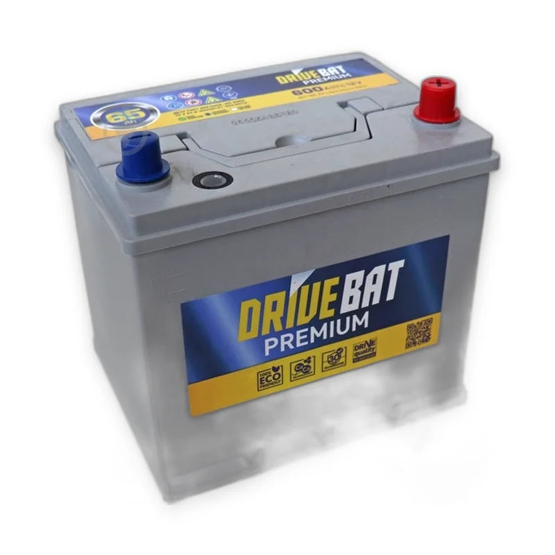 Акумулятор DRIVEBAT 6СТ-65 (0) 600A Premium ASIA