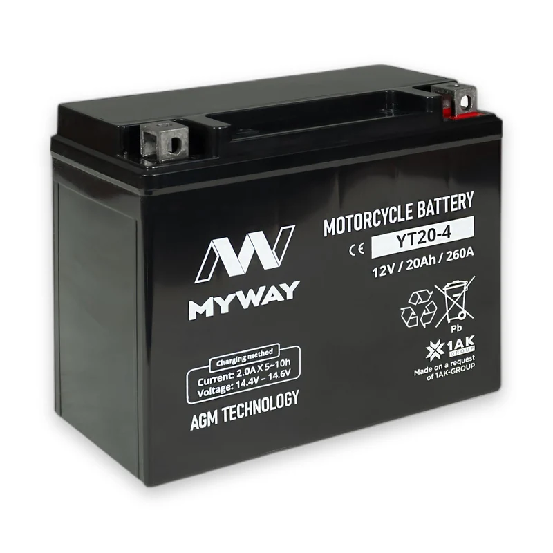 Акумулятор DOMINATOR 12V 20Ah YT20-4 (GEL)