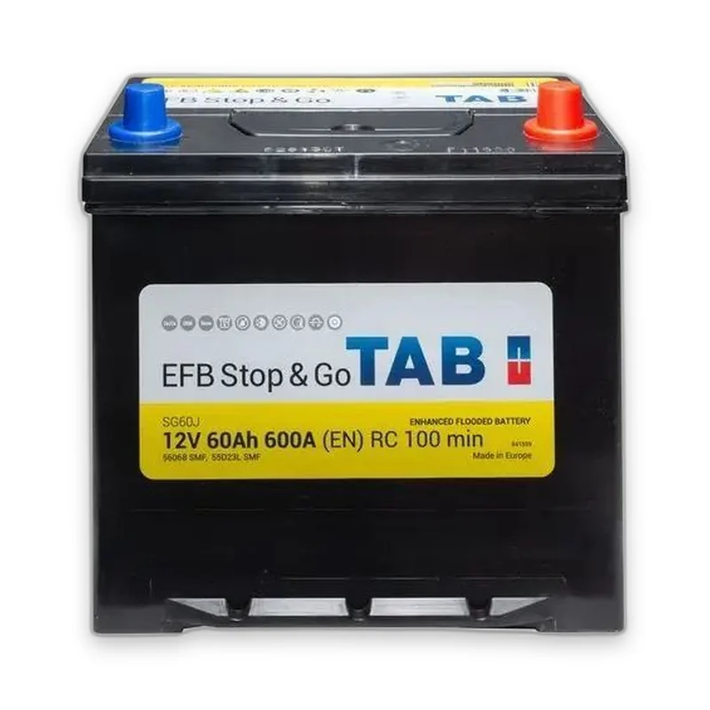 Акумулятор TAB 6СТ-65 (0) 600А ASIA EFB