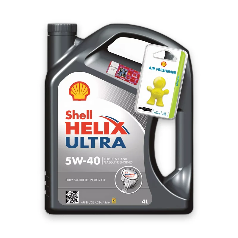 Моторна олива Shell Helix Ultra 5W-40 4л.