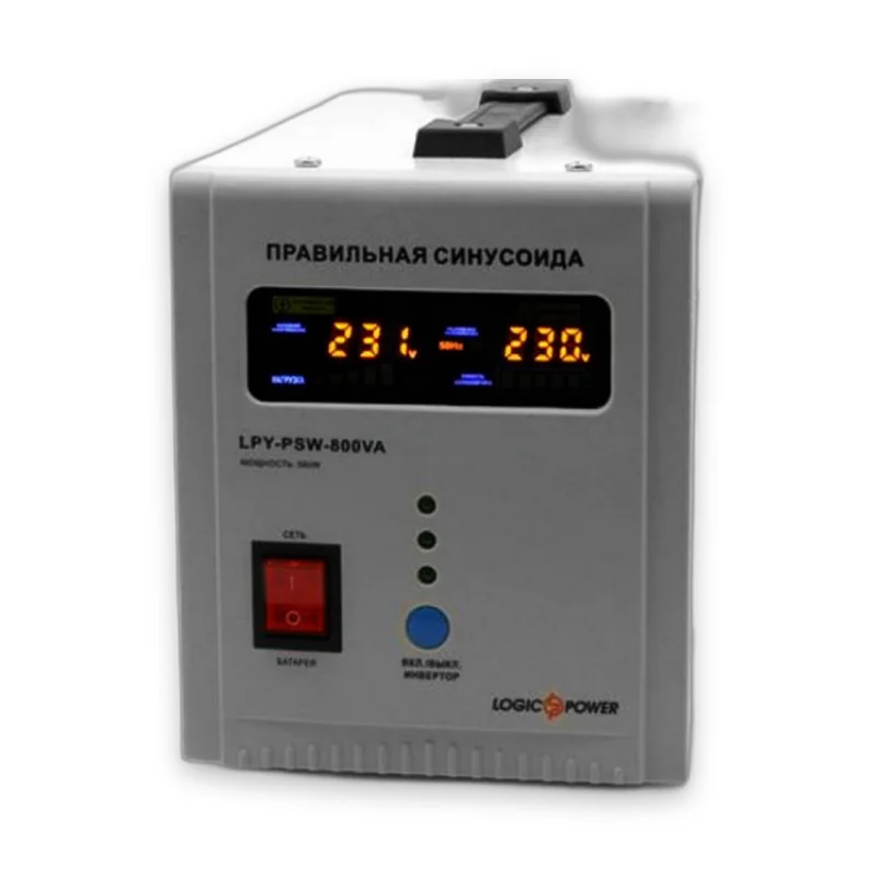 Джерело безперебійного живлення LPM-PSW-800VA