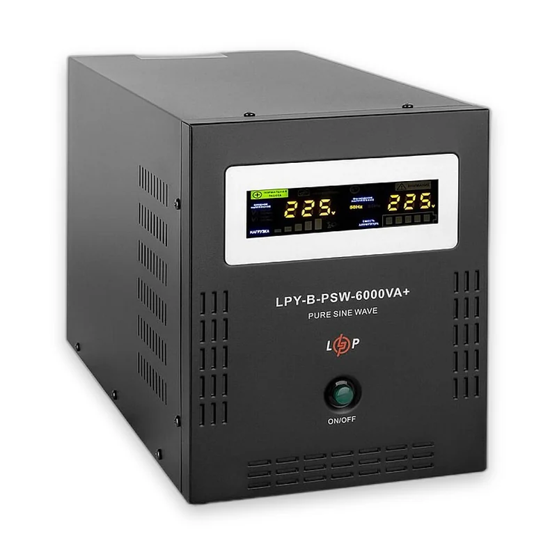 Джерело безперебійного живлення LPM-PSW-6000VA
