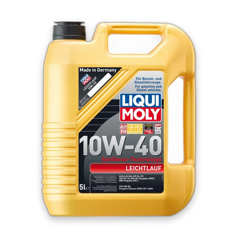 Моторна олива LiquiMoly Leichtlauf 10W40 5л