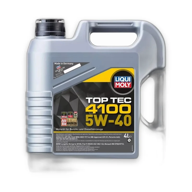 Моторна олива LiquiMoly Top Tec 4100 5W-40 4л.